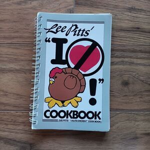 VTG Signed 1988 by Lee Pitts “I Hate Chicken” Cookbook Beef Meat Lovers Recipes